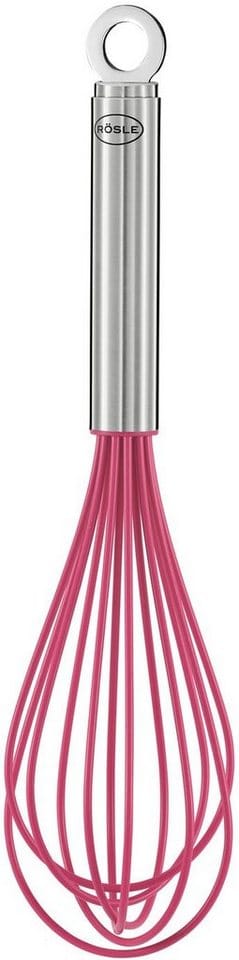 Rösle Schneebesen Silikon Pink 27 cm