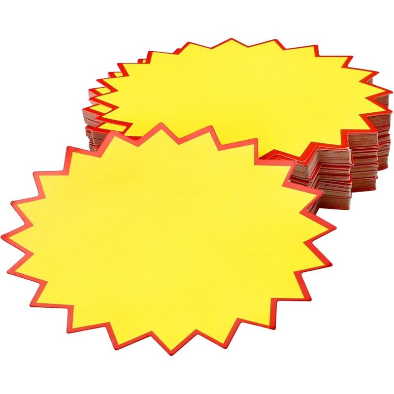 Preisschild Für Den Einzelhandel Aus Papier, 100 Stück, 8,1 X 10,9 Cm