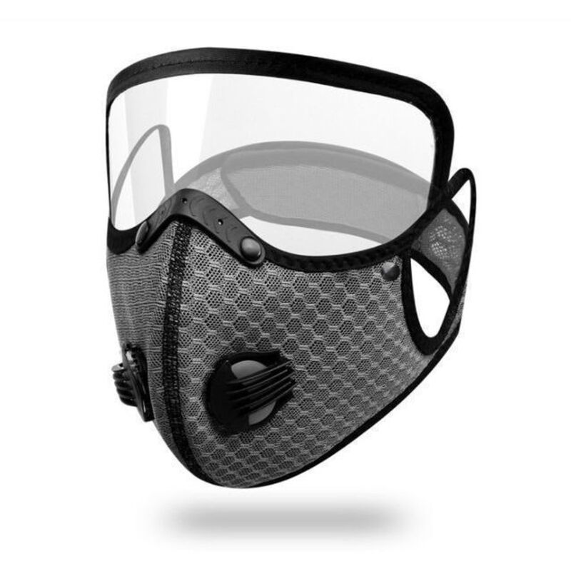 Graues Schutzvisier Für Elektrische Motorräder, Unisex, Winddicht, Sonnenschutz, Integralmaske.