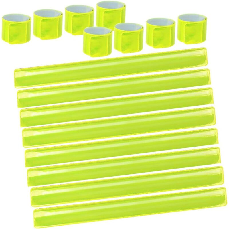 Reflektierendes Armband, Reflektierendes Band, Sicheres Kinderfahrrad, Hosenbein-clip, Reflektierendes, Gut Sichtbares Knöchel-armband, Leuchtband