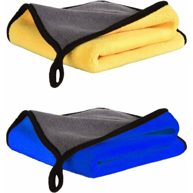 Mikrofasertücher Zum Trocknen Von Autos (40x30cm), Fusselfreies Poliertuch Zum Reinigen Und Trocknen