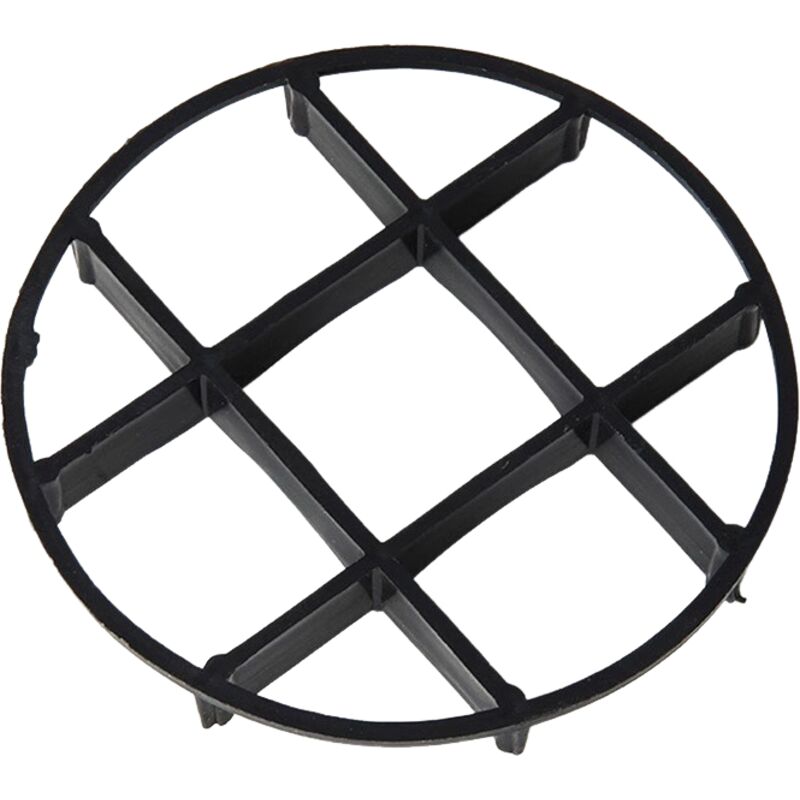 Schwarzes Tablett Mit 20 Cm Durchmesser Für Blumentöpfe, Mit Wurzelfäulnis-schutz Und Belüftungshalterung.