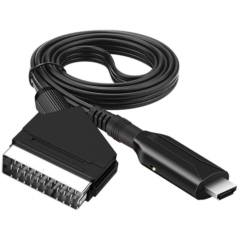 Scart-auf-hdmi-kabel, All-in-one-audio-video-adapter Und Konverter 1080p/720p Für Hdtv, Stb, Vhs, Xbox, Ps3, Sky, Dvd, Blu-ray