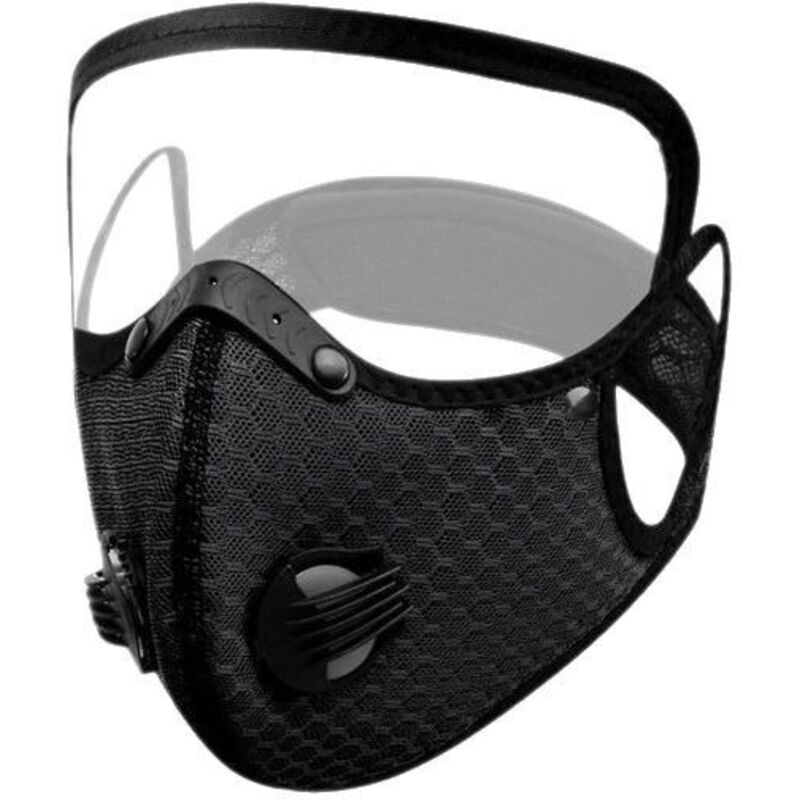 Schwarzes Schutzvisier Für Elektromotorräder, Unisex, Winddicht, Sonnenschutz, Integralmaske.