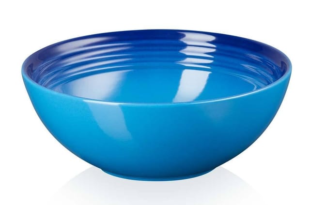 Le Creuset Müslischale Steinzeug Azure Blau 16cm