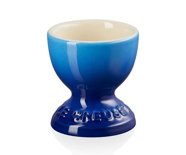 Le Creuset Eierbecher Klassik Steinzeug Azure Blau