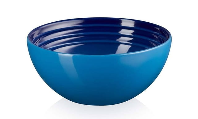 Le Creuset Snackschälchen Steinzeug Azure Blau 12cm