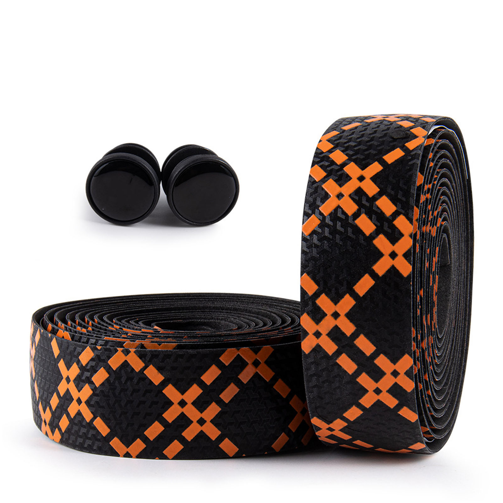 Atmungsaktives, Schweißabsorbierendes Rennrad-lenkerband Mit Verbessertem Grip Und Carbonfaser-muster.