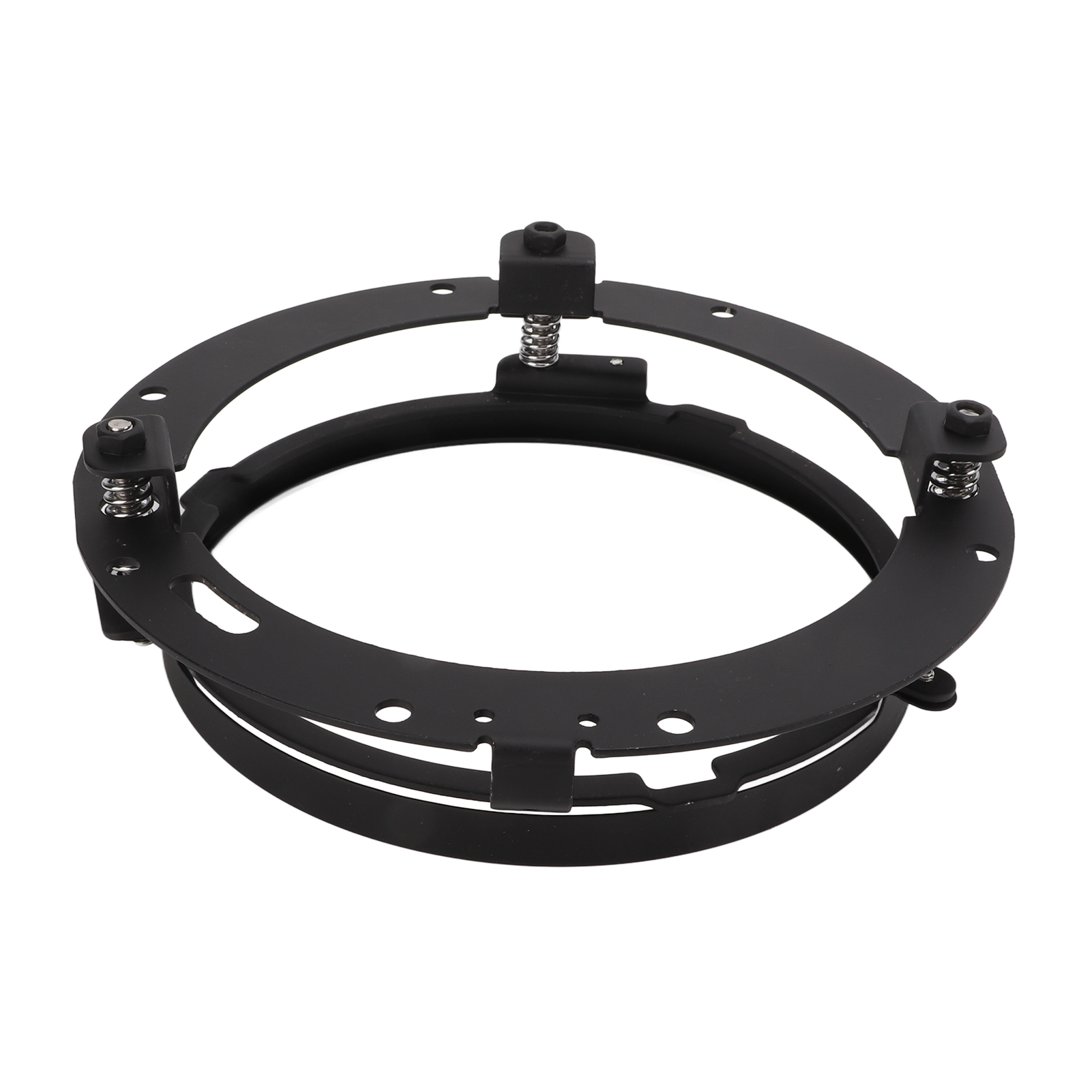 7-zoll-motorradscheinwerferadapter, Runder Befestigungsring, Scheinwerferhalterung, Schwarzer Scheinwerferadapter