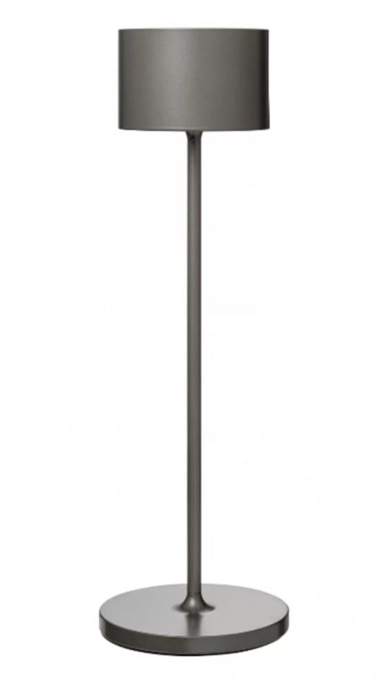 blomus Tischleuchte FAROL kabellos dimmbar LED Akku Outdoor Burned Metal