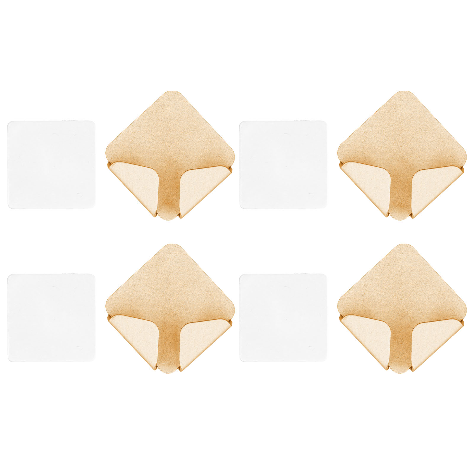 Set Mit 4 Selbstklebenden, Bohrfreien Aufbewahrungshaltern Für Stromkabel Mit Steckern Und Buchsen, Für Den Heimgebrauch (goldfarben).