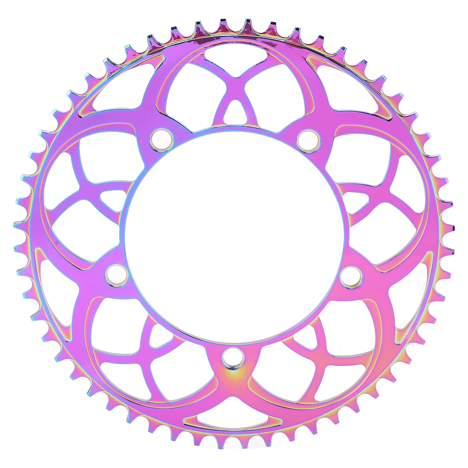 Bolany 56t Fahrradkettenblatt, Lastreduzierung, 130 Mm Lochkreis, Positive Und Negative Zähne, Mehrfarbig