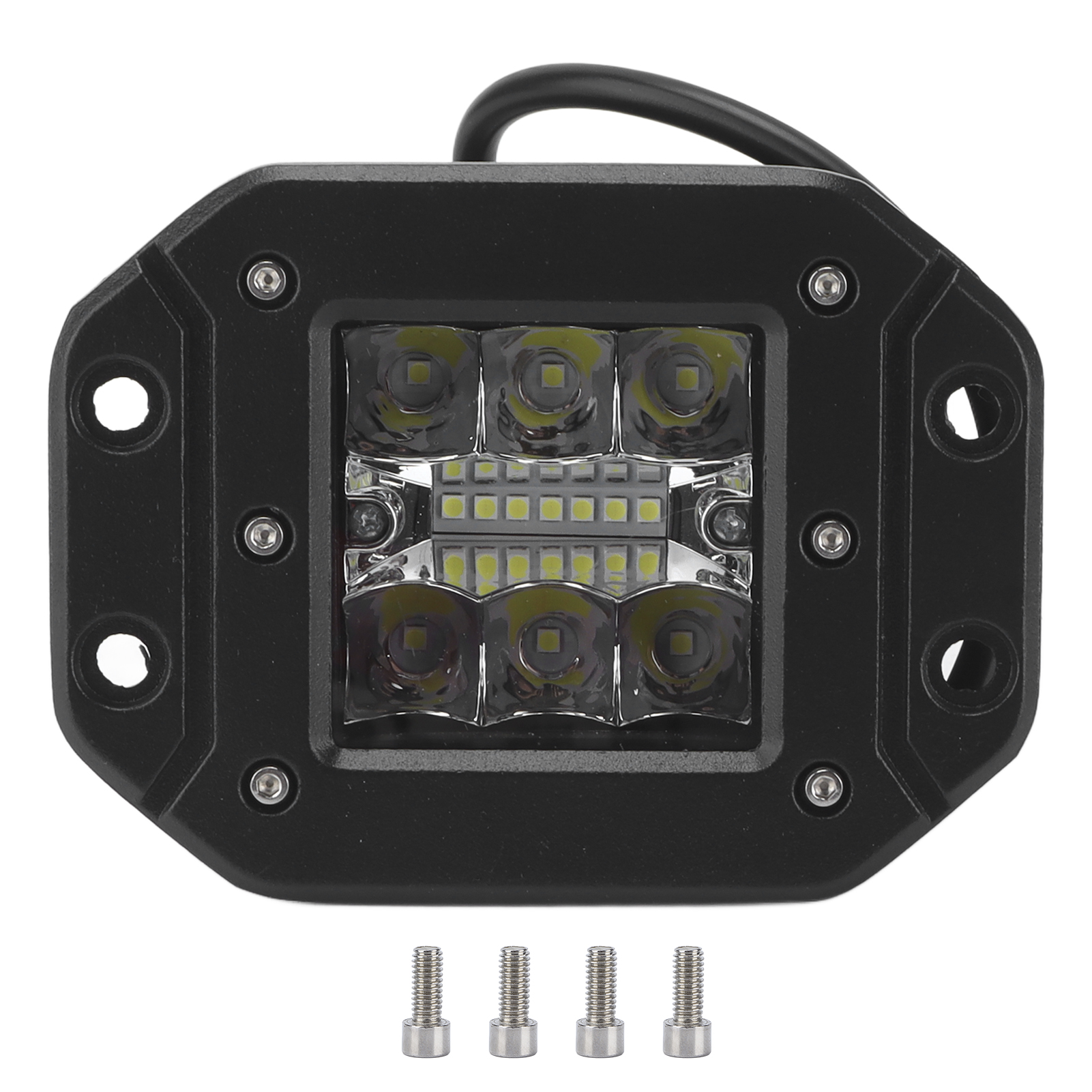 5-zoll-led-arbeitsscheinwerfer (42 W), Schutzart Ip67, 4d-linse, Kombinierter Spot-/flutlichtstrahl, Nebelscheinwerfer, Universell Für Utv/atv