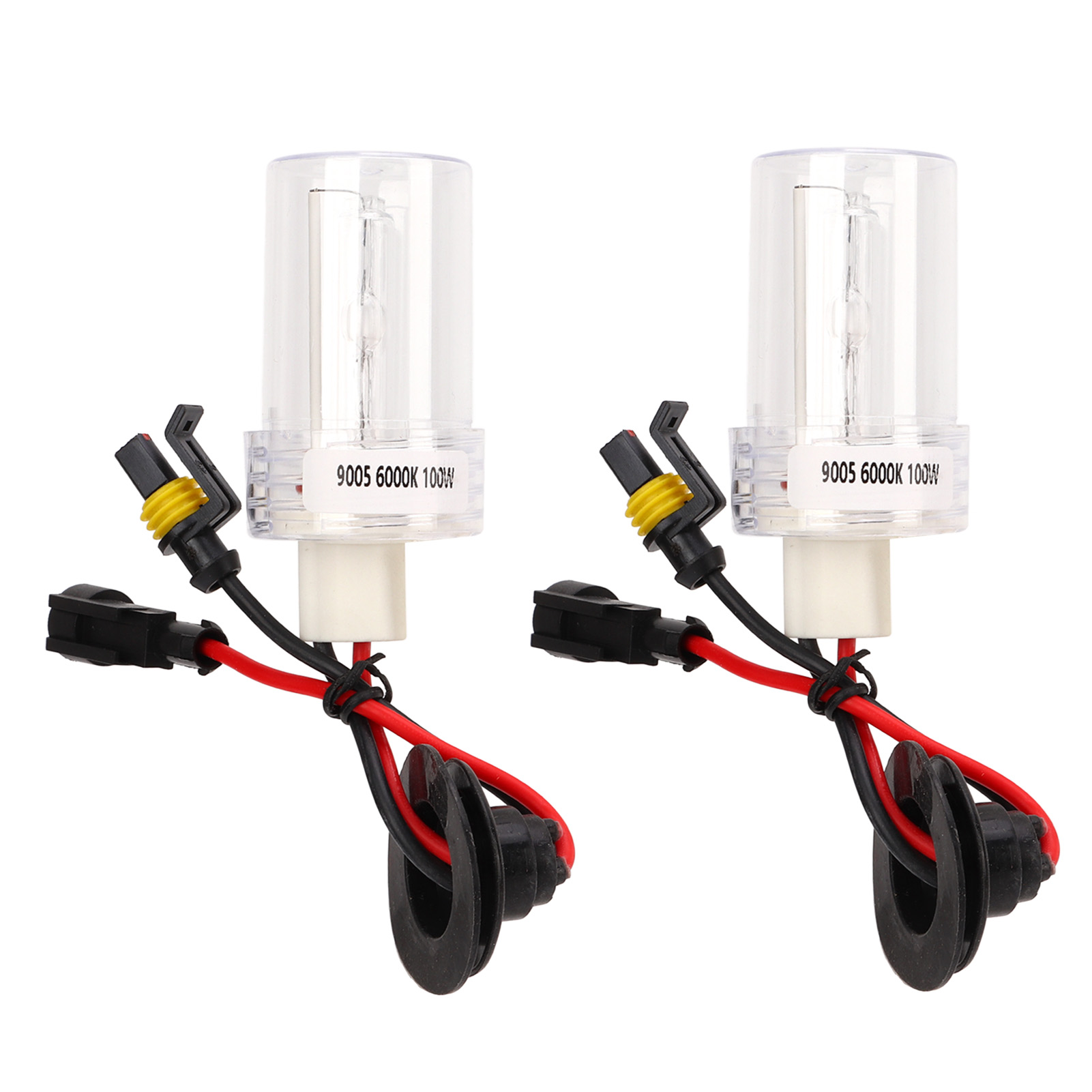 100w 6000k Led-scheinwerferlampe, Hid 9005 Xenon-typ, Wasserdicht, Mehrfacher Schutz, Für Autos Und Motorräder