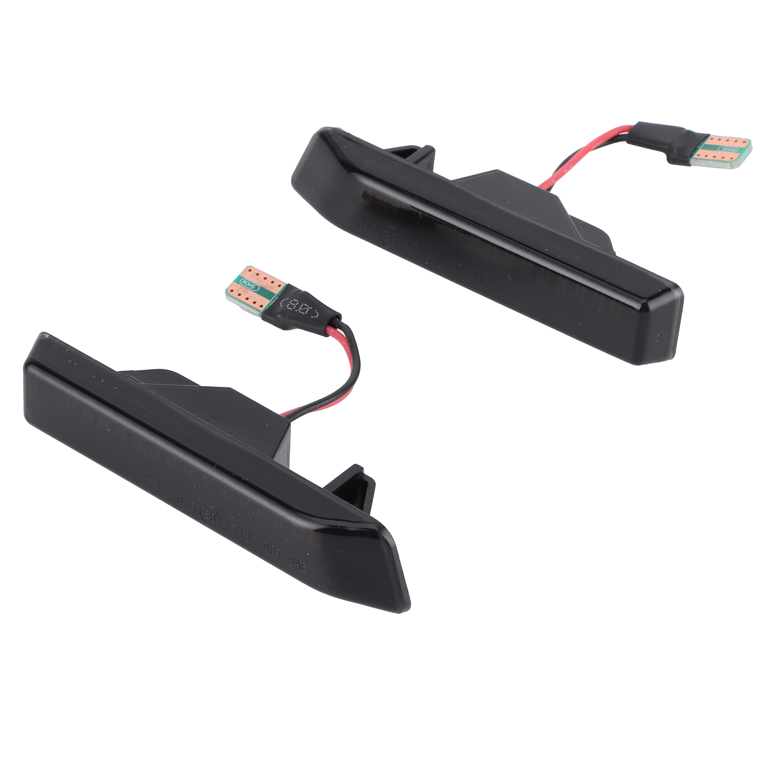 Led-seitenpositionsleuchten Mit Blinkern, Kompatibel Mit Bmw 3er E36, Bmw X5 E53 Und Steel Flash.
