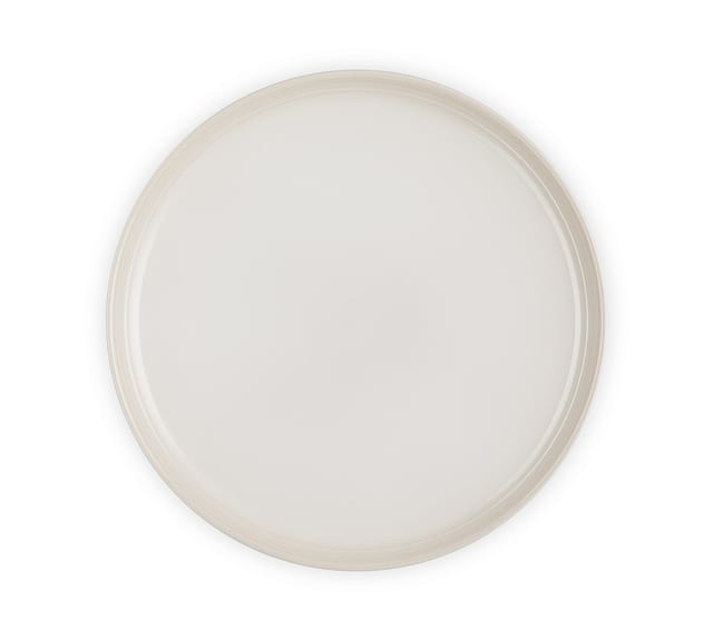 Le Creuset Frühstücksteller Coupe Steinzeug Meringue 22cm