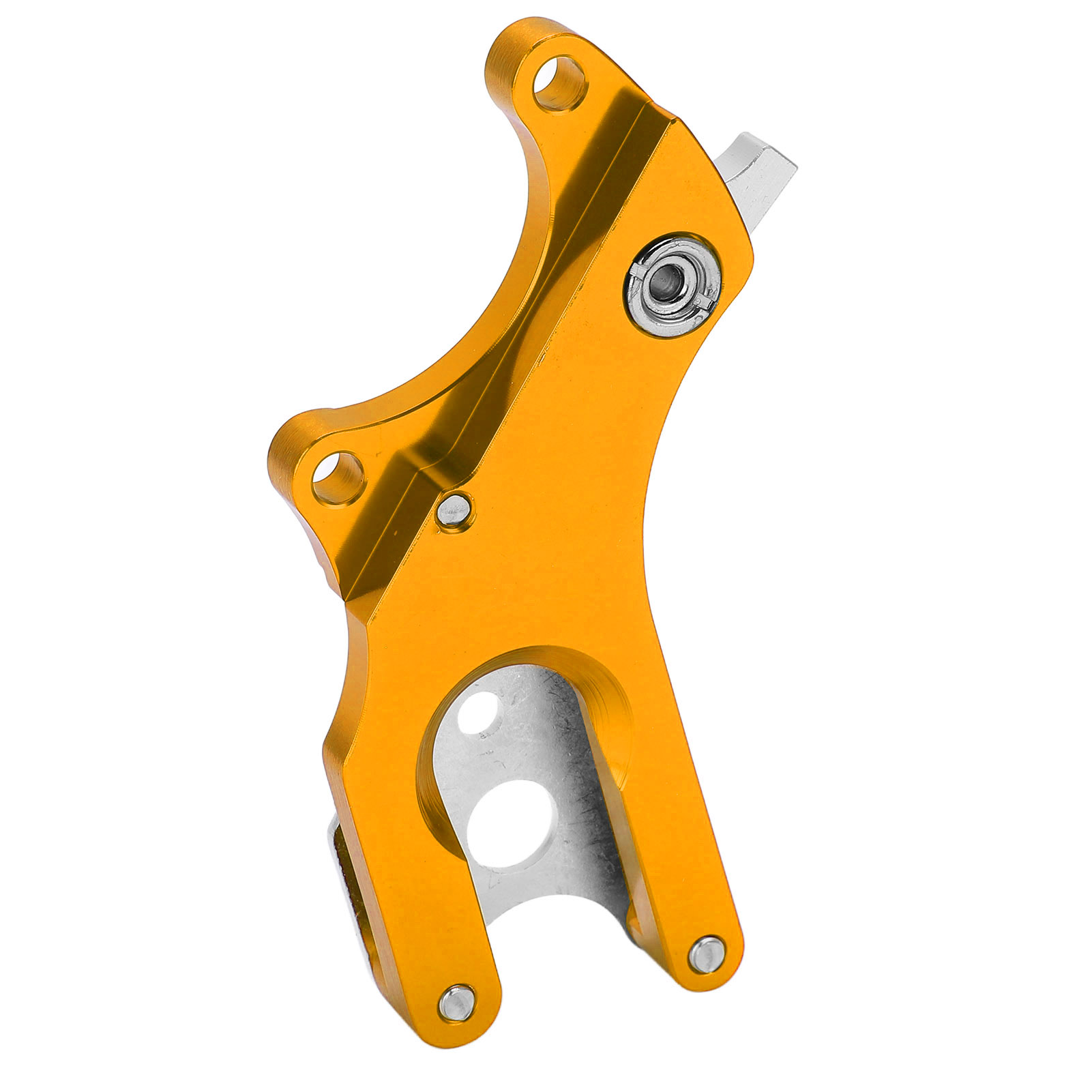 Umbausatz Für Rennrad-scheibenbremsen, Robuster Adapter Für Feste Fahrradsättel, Goldfarben
