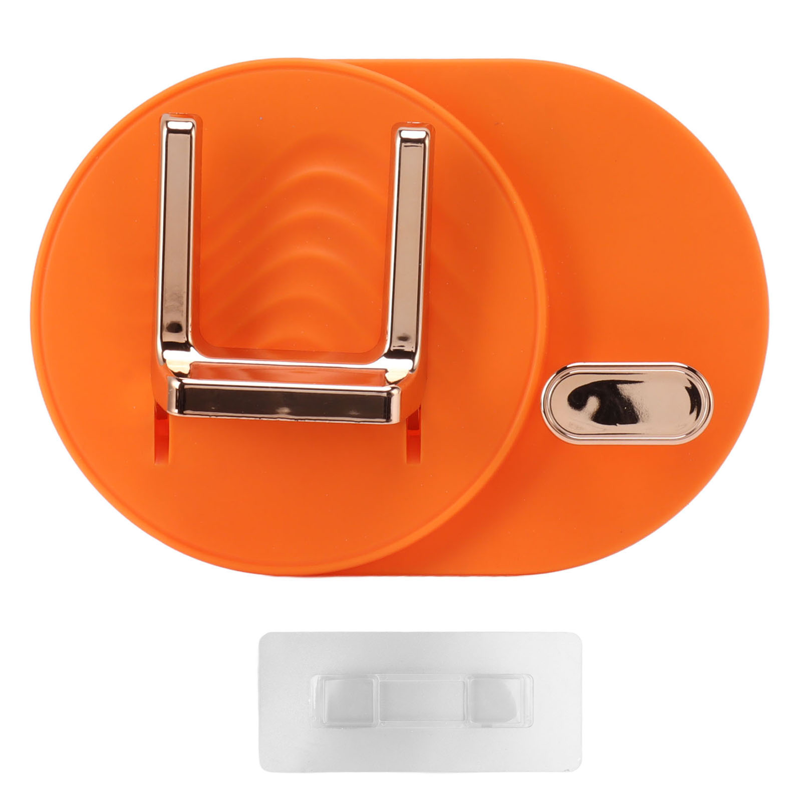 Wandmontierter Haartrocknerhalter, Platzsparend, Kein Bohren Erforderlich, Kabelmanagement, Für Badezimmer, Orange.