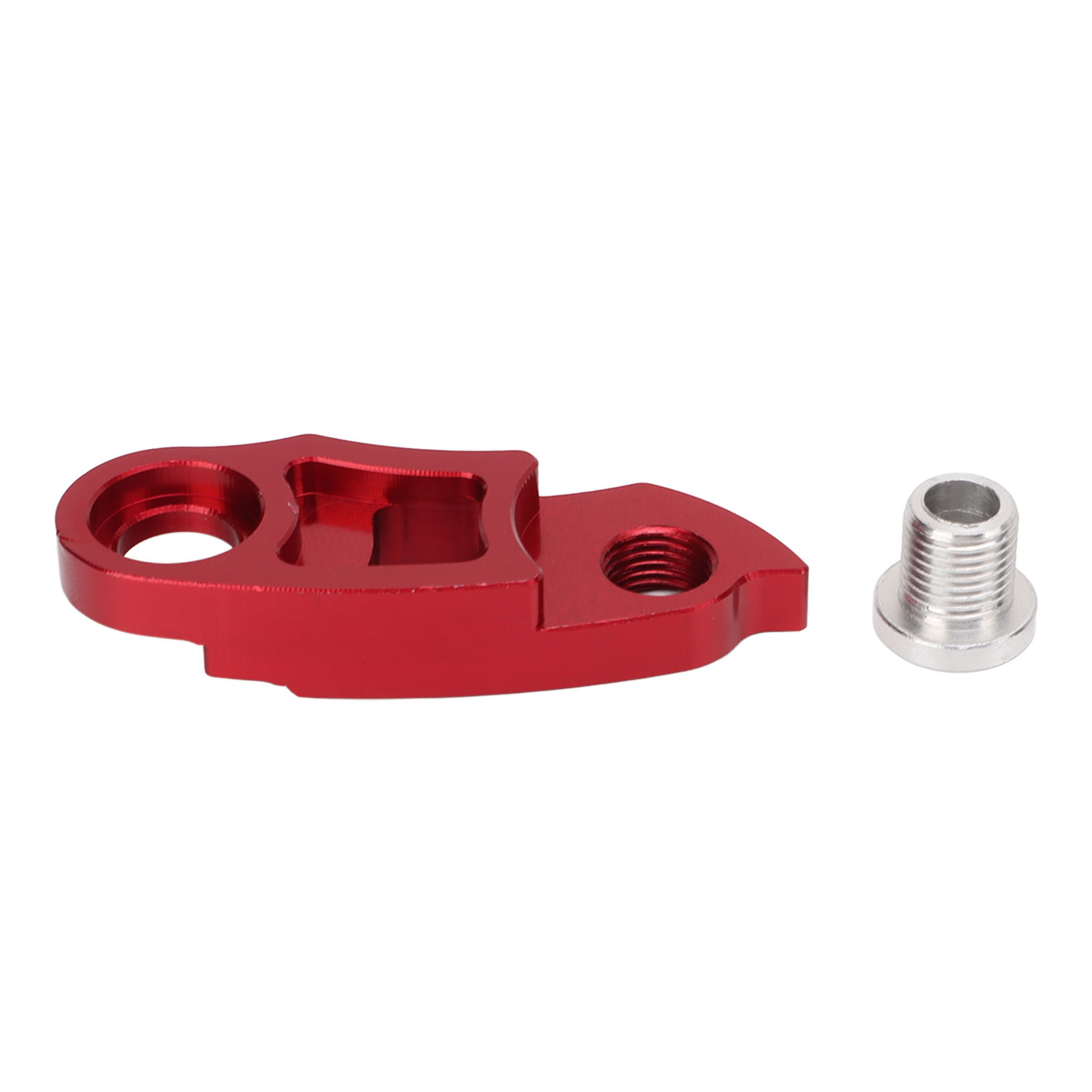 Schaltauge-verlängerung Für Mountainbike-rahmen, Fahrradzubehör Aus Aluminiumlegierung, Kompatibel Mit Großen 34-52-zahn-ritzeln, Rot
