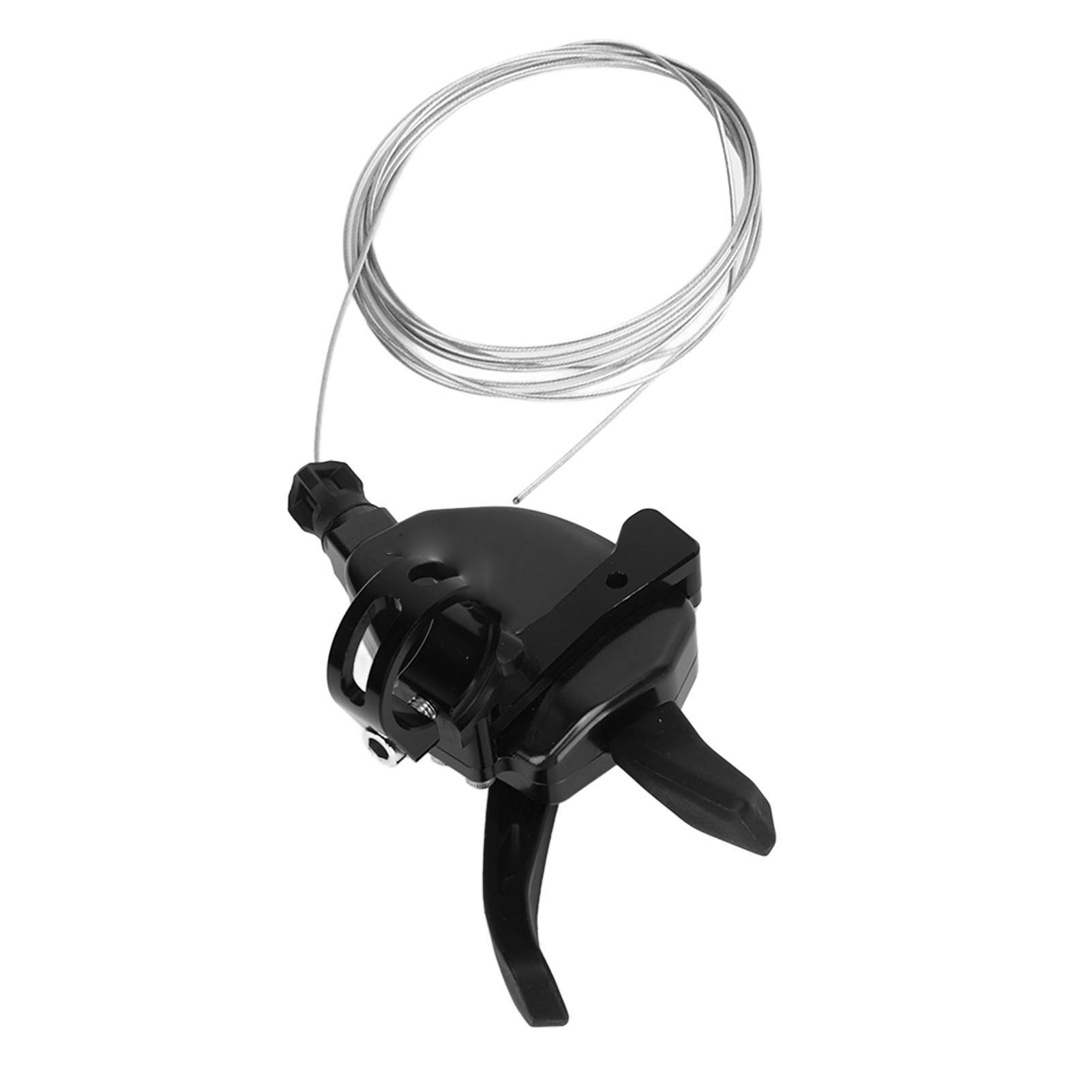 Daumenschalthebel Für Falträder, 7 Gänge, Aluminiumlegierung, Für 22,2-mm-lenker, Schwarz