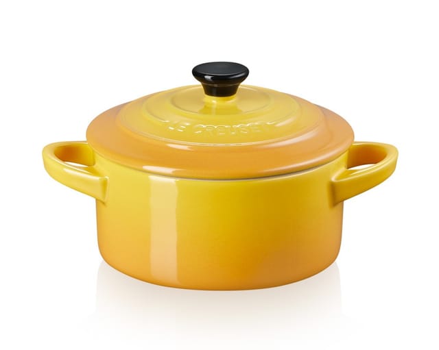Le Creuset Mini Cocotte Steinzeug Nectar Gelb 10X5cm