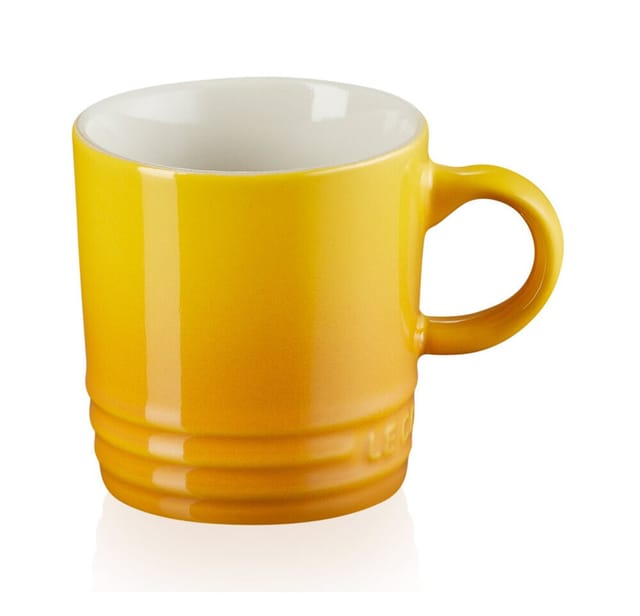 Le Creuset Tasse Becher Steinzeug Nectar Gelb 100 ml