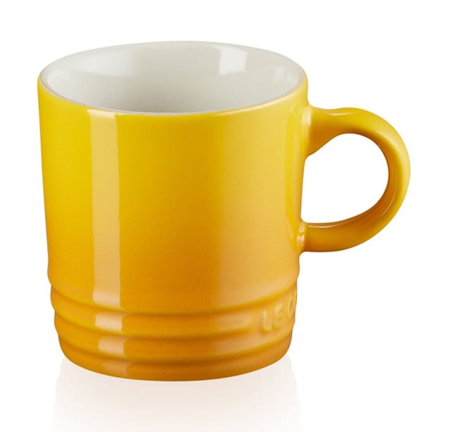Le Creuset Tasse Becher Steinzeug Nectar Gelb 350 ml