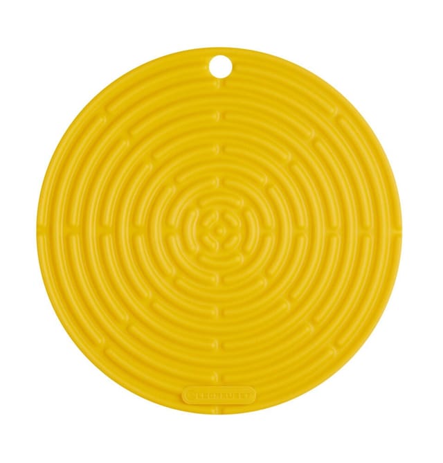 Le Creuset Topflappen Rund Silikon Nectar Gelb