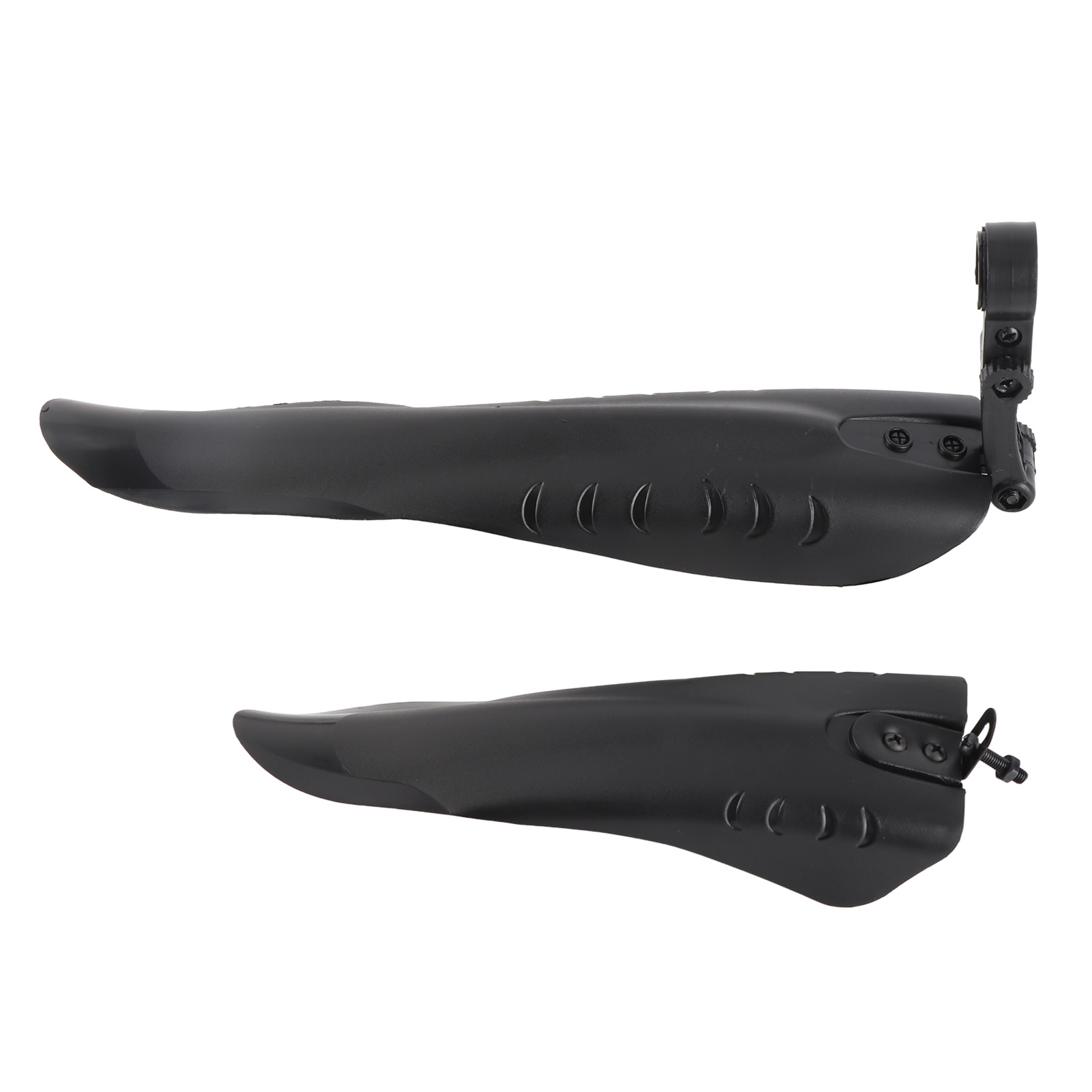 Paar Schwarze Kunststoff-schutzbleche Für Vorder- Und Hinterrad, Passend Für Rennräder Und Mountainbikes