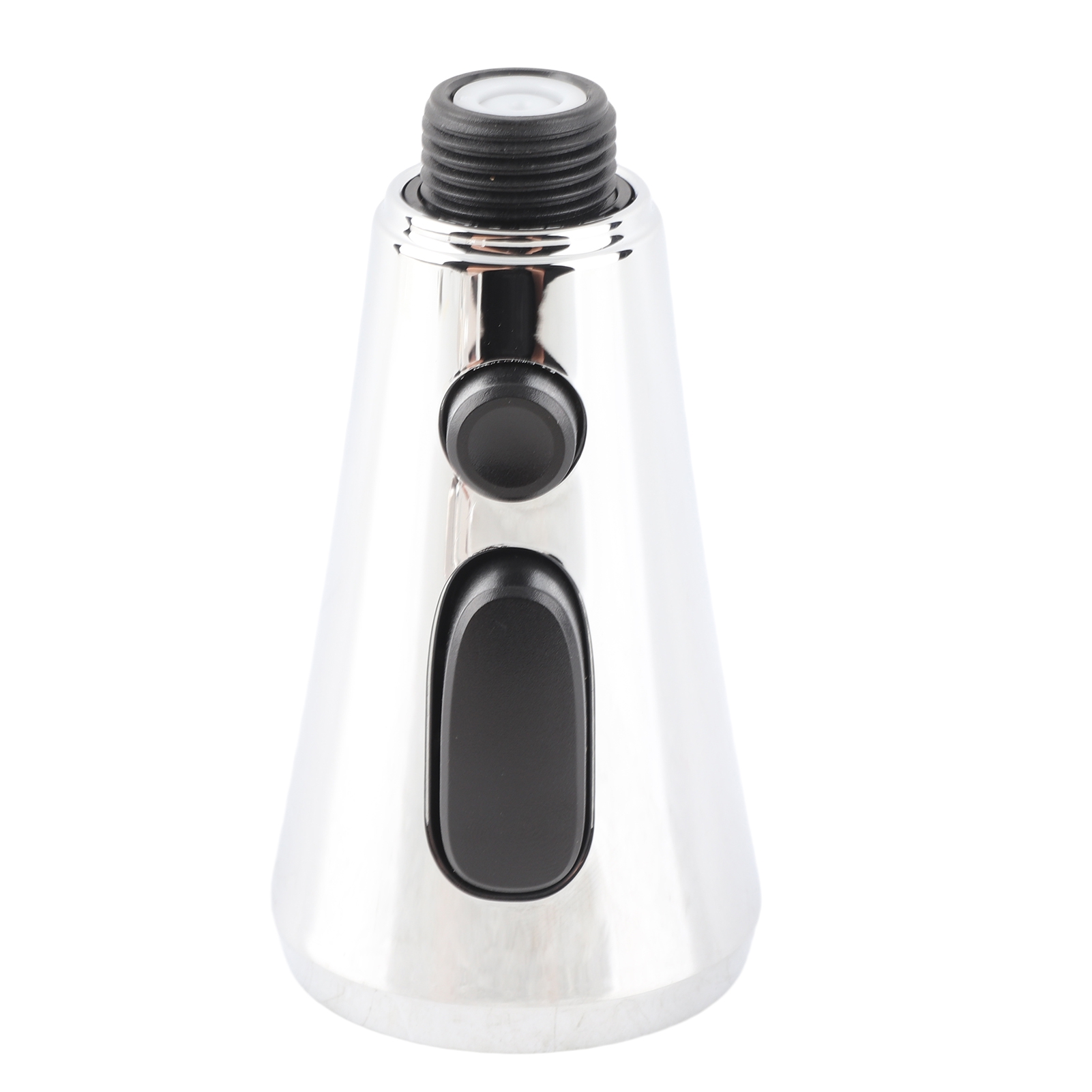 Versilberter G1/2-wasserhahn Mit Ausziehbarem Brausekopf, 3 Strahlarten, Rostfreier Abs-edelstahl Für Küchenspülen