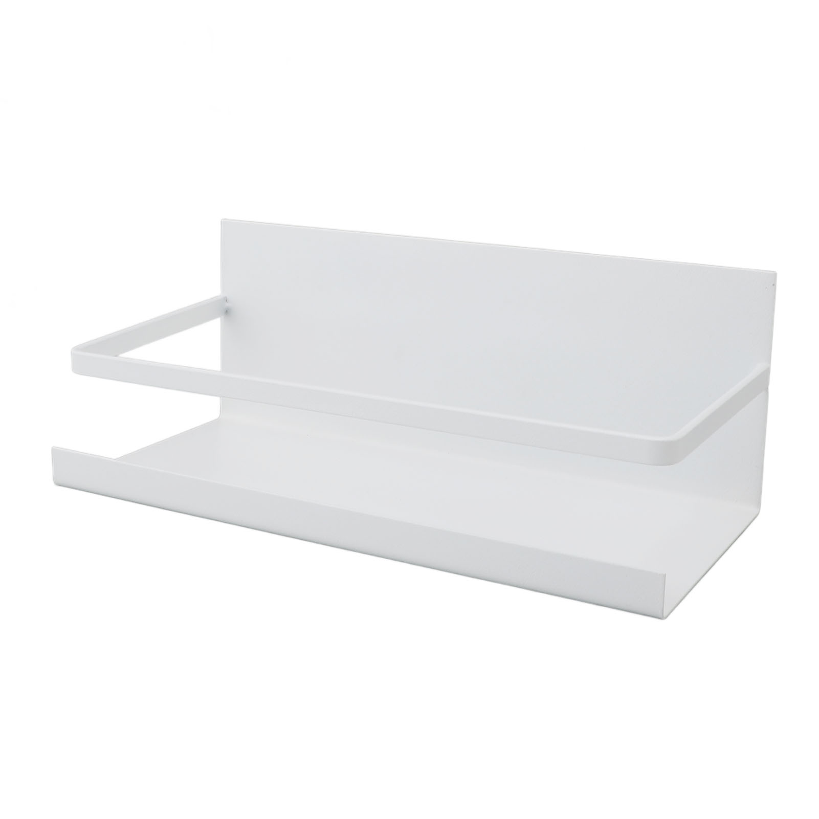 Set Aus 2 Magnetischen Kühlschrankablagen Aus Weißblech, Platzsparend Und Multifunktional, Für Gewürze.