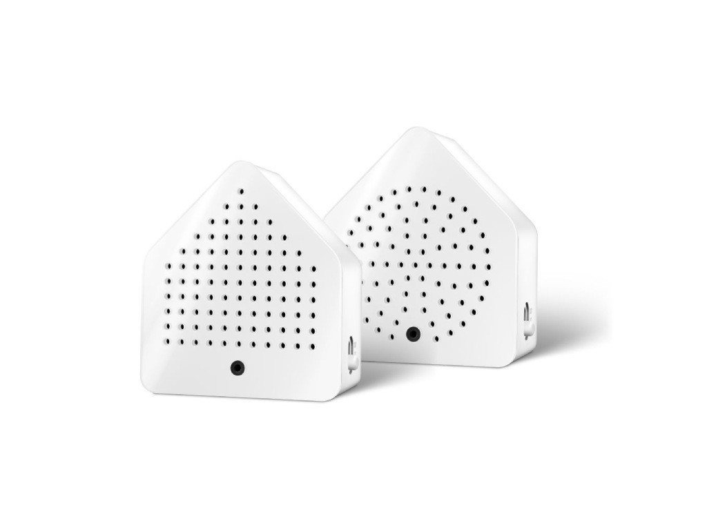 Zirpybox Weiß Grillen-Zirpen Grashüpfer mit Bewegungsmelder Akku USB Bild 3