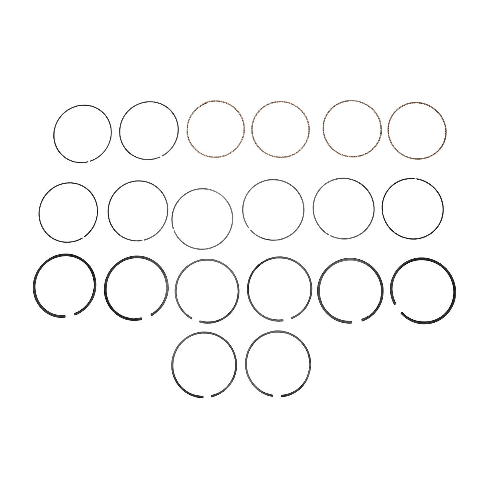 Kolbenring 19168090, Verbesserter Metalldichtungssatz, Ersatz Für Cts 2009 – 2015.