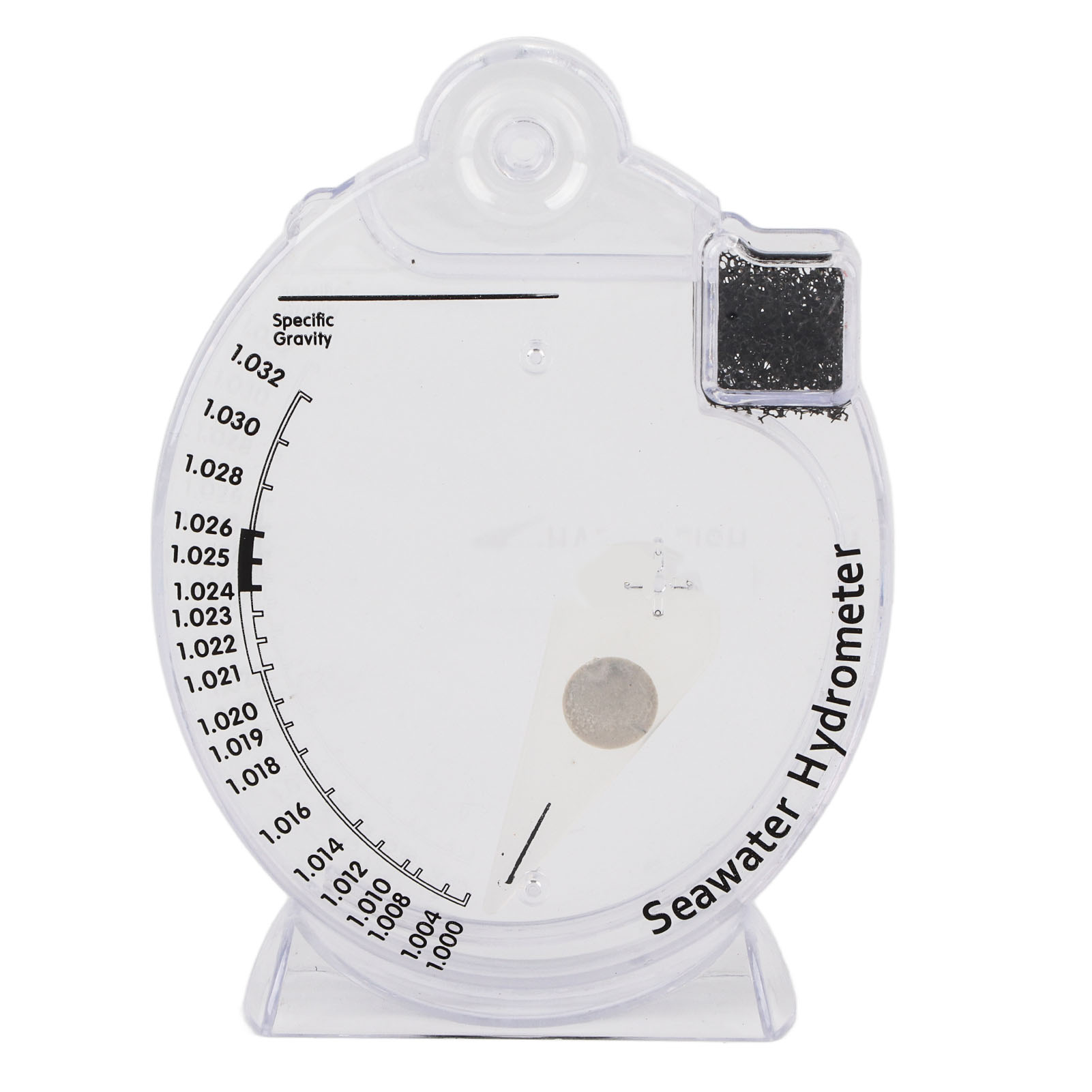 Meerwasser-hydrometer Spezifisches Gewicht Salzwasserkonzentration Aquarium Testgerät (hd T H018).
