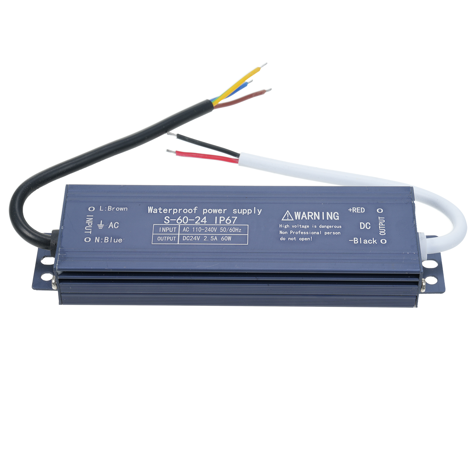 Netztransformator-adapter, Ip67 Led-treiber-schalter, Konstantspannungsausgang Für Lichtstreifen, Außenlichtkästen, Paneele.