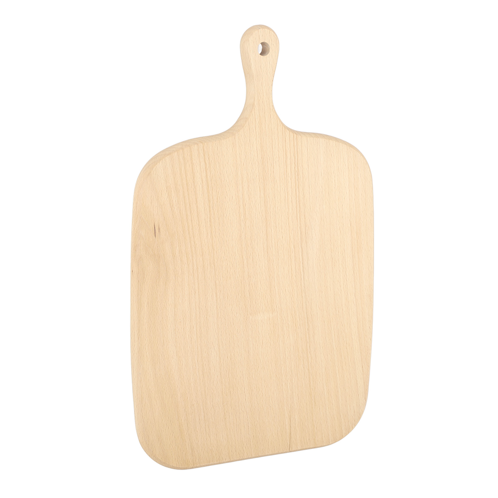 Kleines Käsebrett Aus Massivem Buchenholz Mit Aufhängeloch, Einfaches Und Vielseitiges Schneidebrett Aus Holz Für Küche, Party, Café, Bar, Größe L (13,0 X 7,5 X 0,6 Zoll)