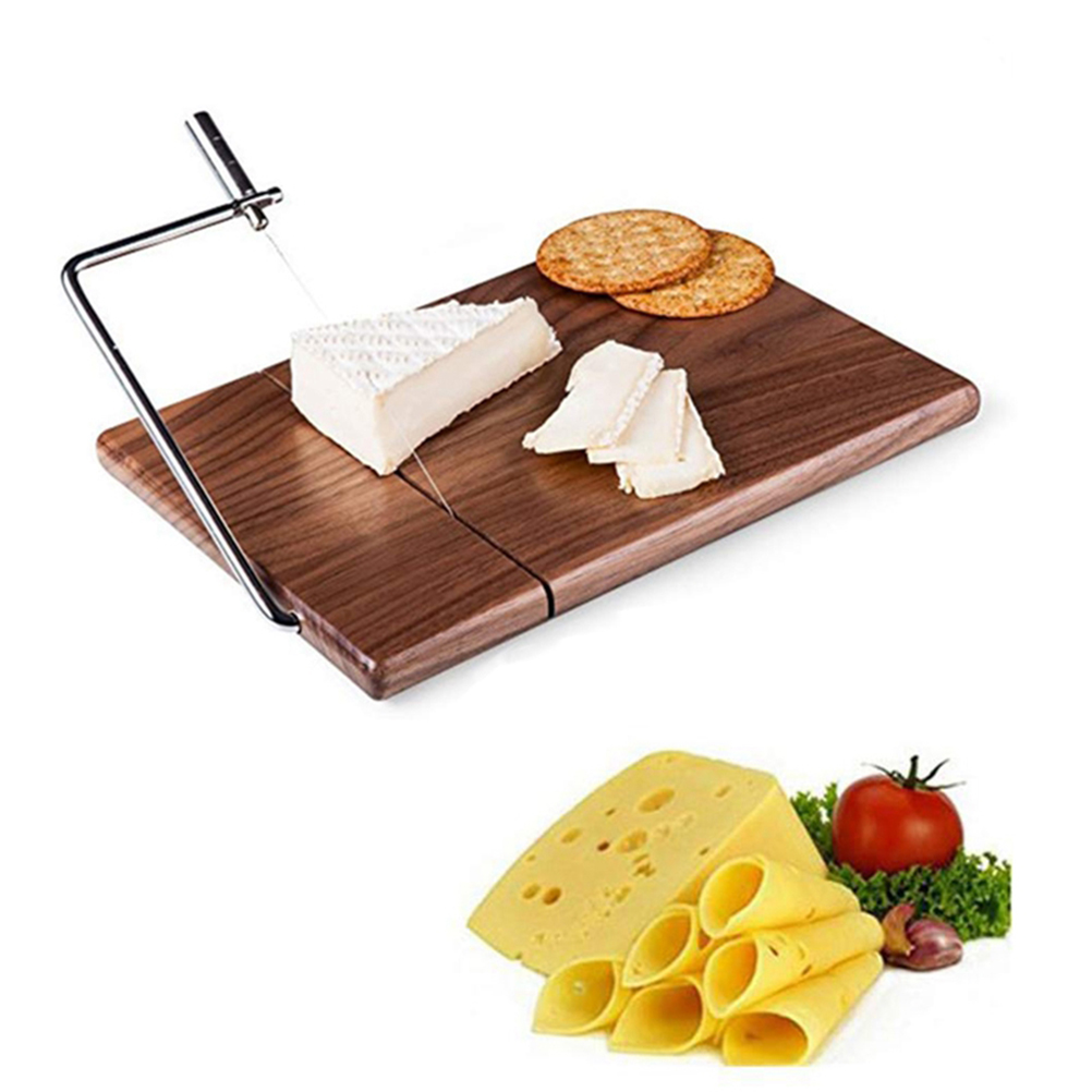 Käsereibebrett, Drahtbutterschneider Mit Rutschfester Edelstahlbasis.