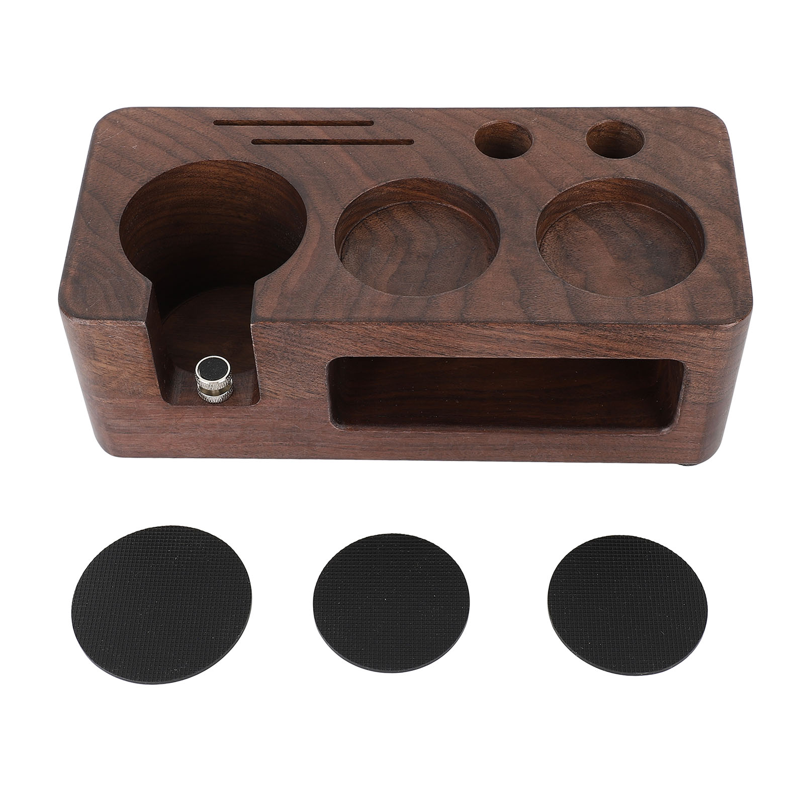 Holzständer Für Kaffeetamper, Filterhalter, Pressbasis, Ideal Für Zuhause, Küche, Cafés Und Bars, 51 Mm/2 Zoll.