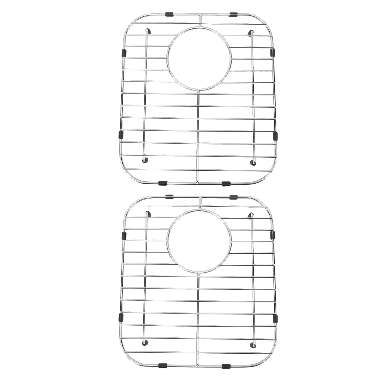 Abtropfbecken Für Küchenspülen Mit Einem Becken, Edelstahl, Mit Bodenschutz Und 2 Filtern.