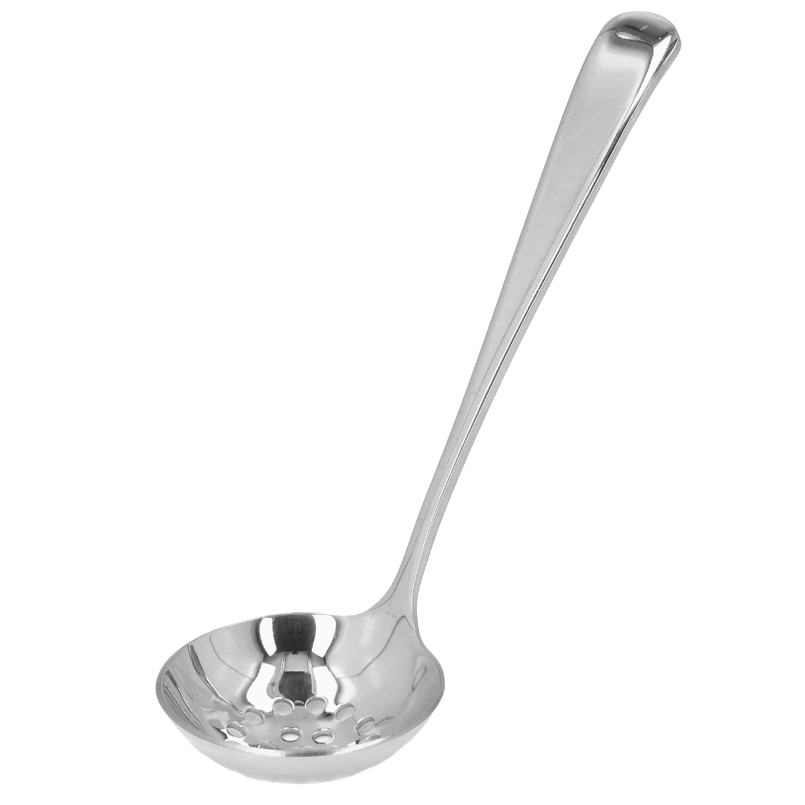 Schöpfkelle Aus Edelstahl 304 Mit Langem Griff, Löffel, Topf Für Heiße Speisen, Küchenutensil, Silbernes Sieb
