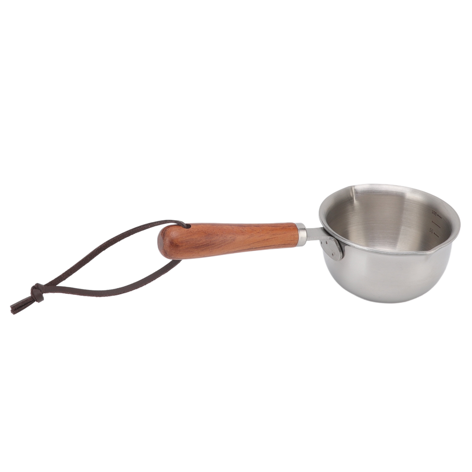Mini-butterwärmer Aus Edelstahl, Kleiner Öltopf Mit Tiefem Boden Für Milch, 165 X 42 X 45 Mm / 6,5 X 1,7 X 1,8 Zoll.