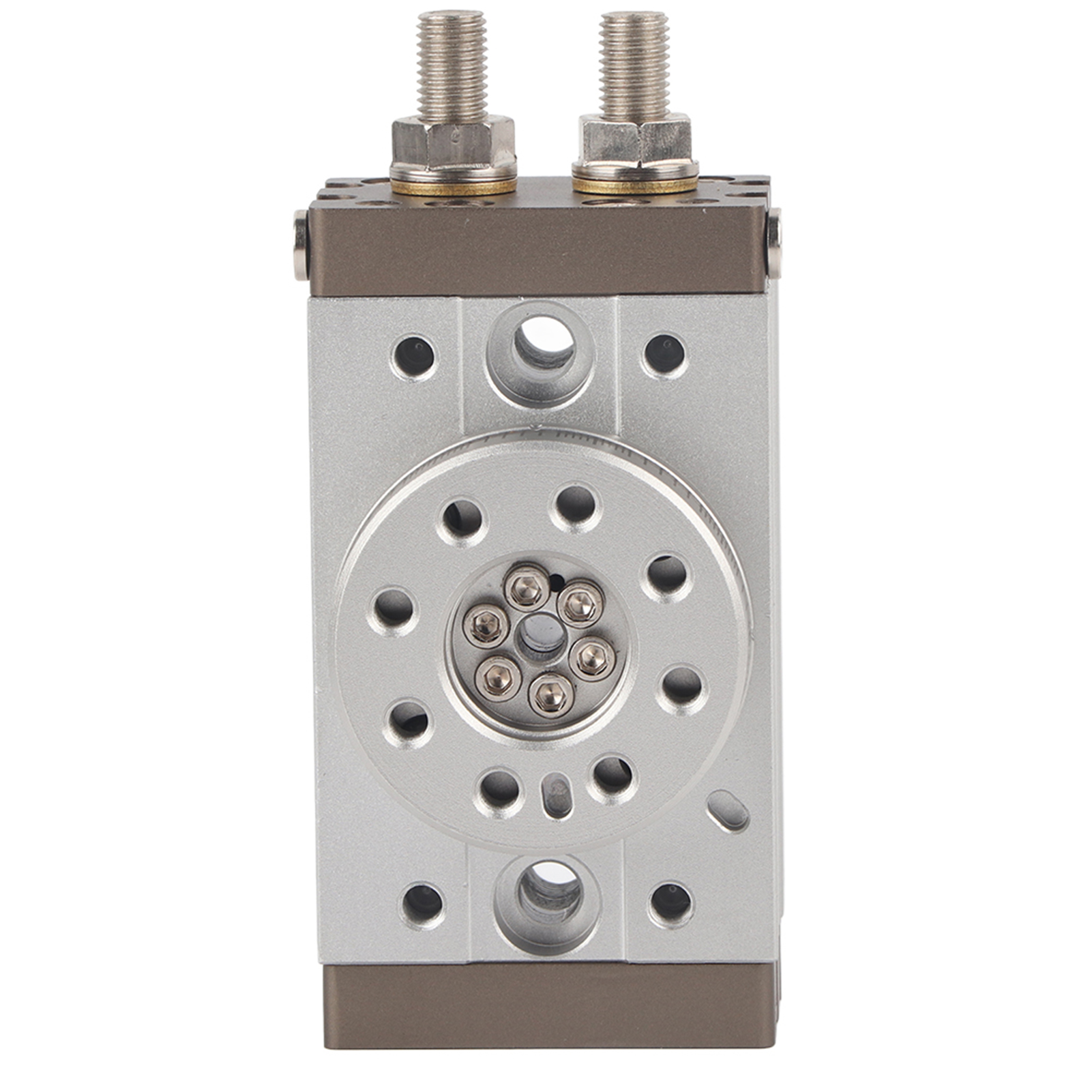 Pneumatikzylinder Msqb-10a, Drehzylinder Von 0 Bis 60°c, Korrosionsbeständig, Mit Einstellbarem Integriertem Magnetring, 180-grad-smc-typ Für Industrielle Anwendungen.