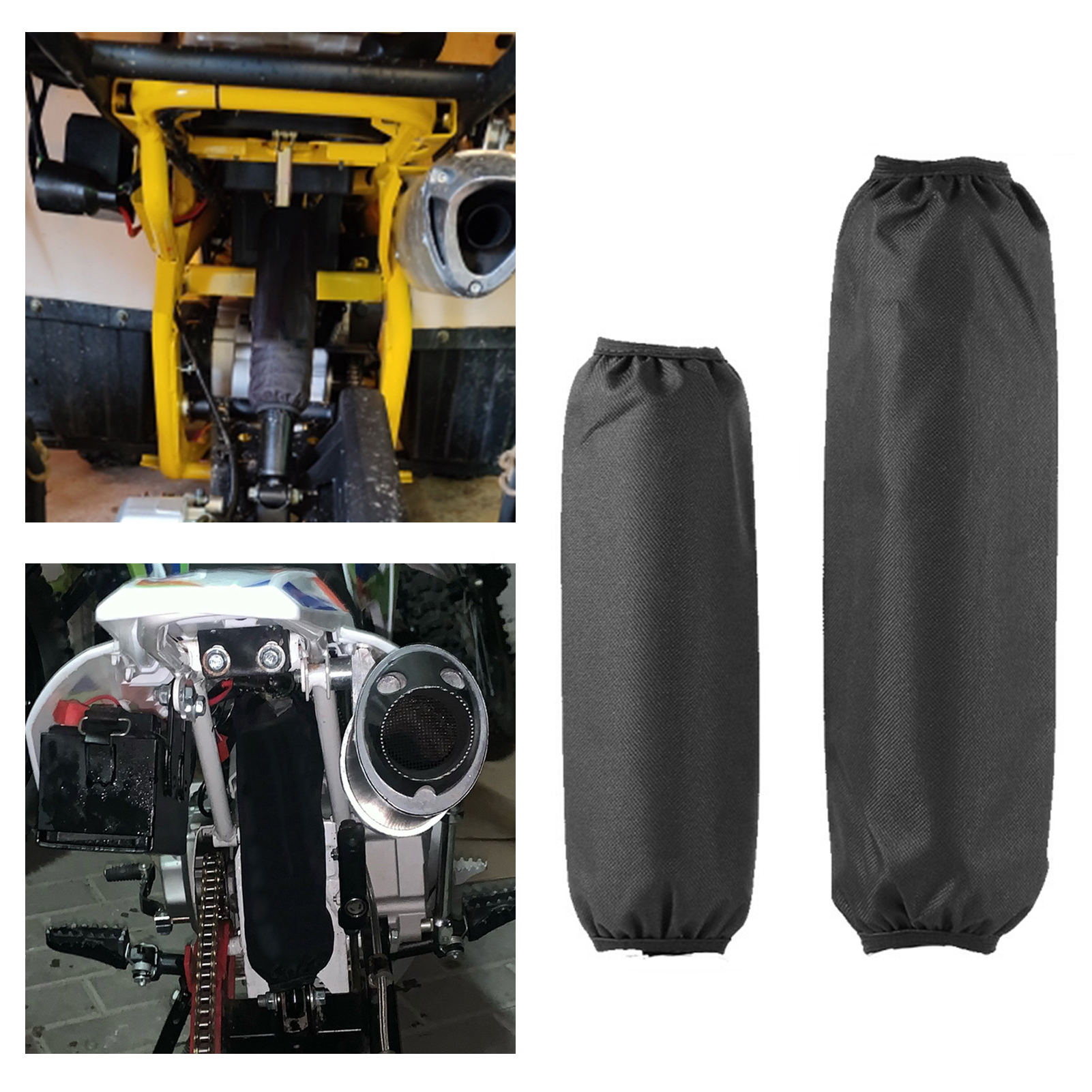 Schutzhülle Für Motorradstoßdämpfer, Staubdicht, 35 Cm.