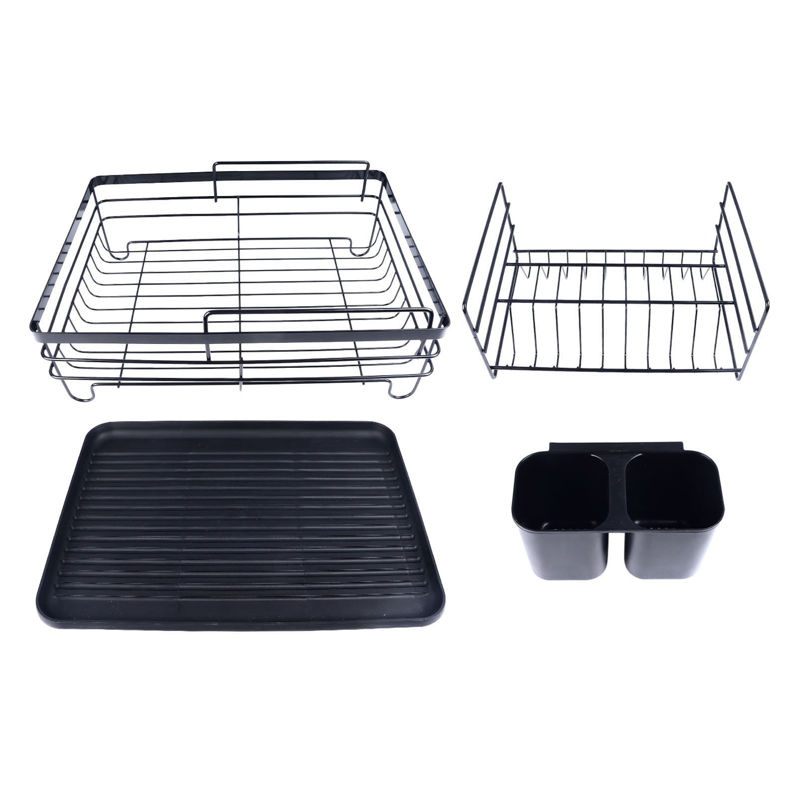 Abnehmbarer Geschirrabtropfer, Tassenabtropfer, Platzsparend, Küchenarbeitsplattenhalter Für Schüsseln, Teller, Löffel.