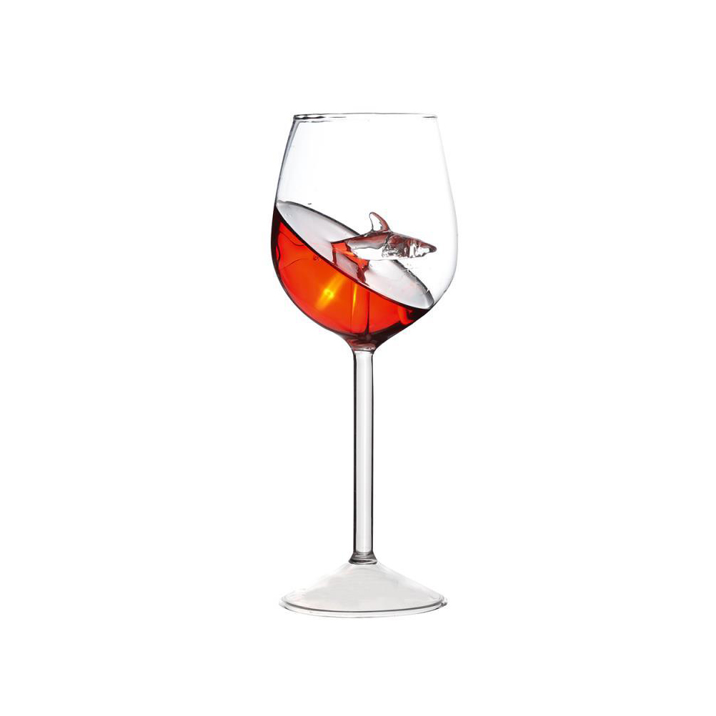 300-ml-glasbecher, Haifisch-weinglas Für Kalte Getränke, Cocktailgläser, Champagner-, Whiskyglas, Party-barzubehör.
