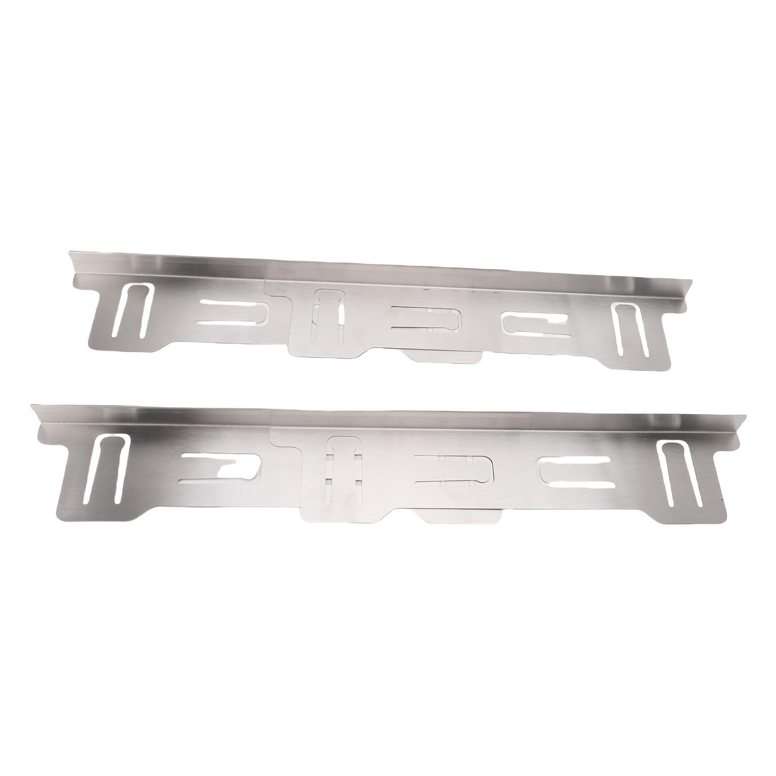 Küchenarbeitsplattenabdeckung, Verstellbar Von 35 Bis 70 Cm, Aus Edelstahl, Minimalistisches Design, Silberfarben.