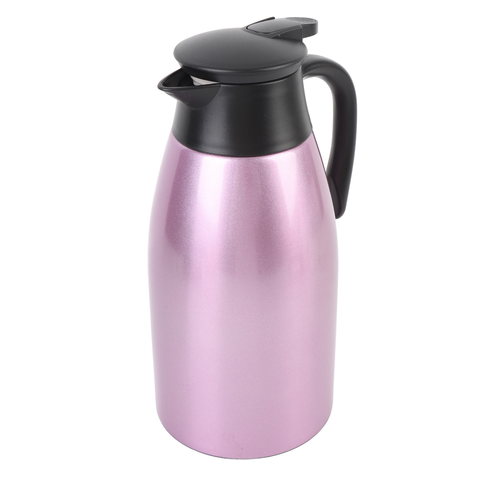 2-liter-kaffeekanne Aus Edelstahl, Doppelwandige, Isolierte Edelstahl-wärmflasche Für Tee, Milch, Für Zuhause Oder Studentenwohnheim.