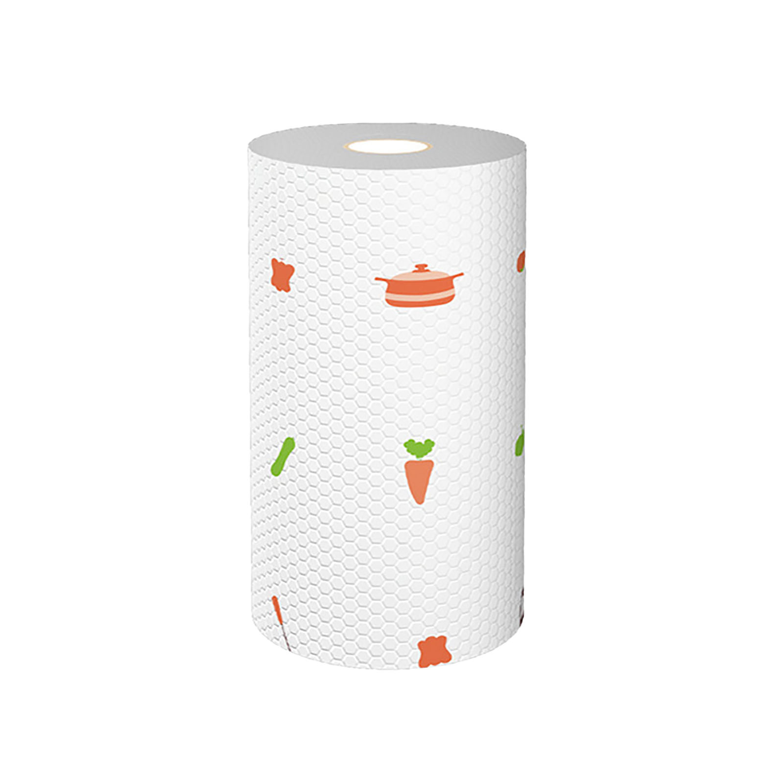Küchenpapierservietten, 50 Stück, Für Nasse Und Trockene Verwendung, Einlagig, Aus Polyester, Flach, Für Geschirr Und Pfannen.