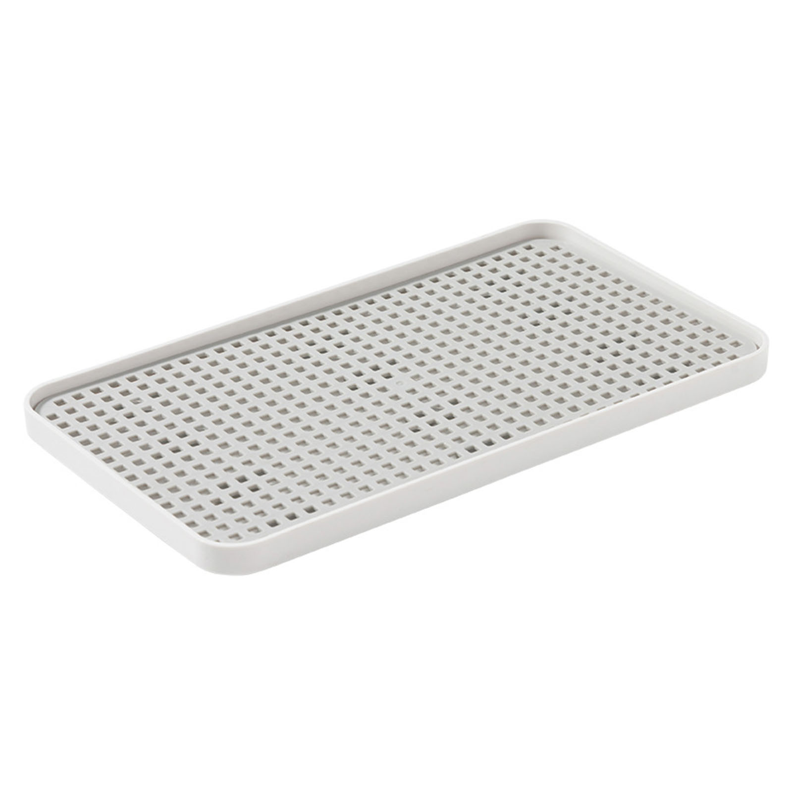 Doppellagige Abtropfschale, Effizienter Wasserablauf, Leicht Zu Reinigen, Platzsparend Für Tassen, Besteck, Haushalt, Büro, Restaurants.