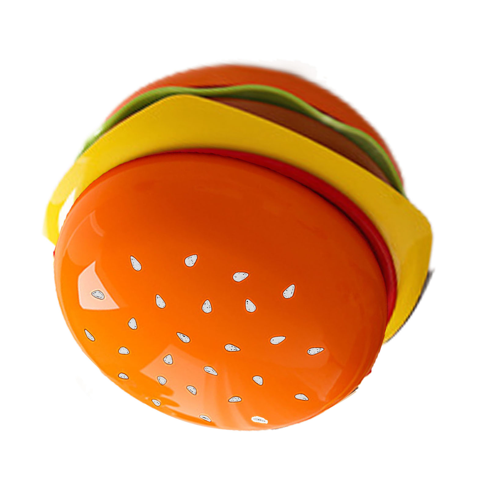 Stapelbare, Hamburgerförmige Saucenteller Aus Kunststoff, Ideal Für Kleine Snacks Auf Sojabasis, In Weiß.